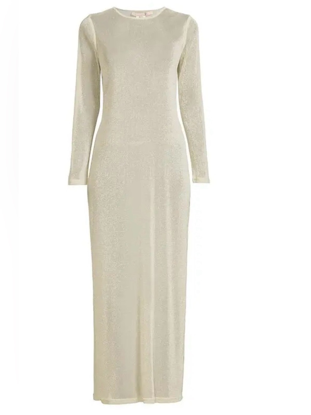 Hutch Cream Long-Sleeve Maxi Dress